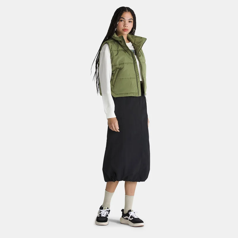 VANS Black Women's Riley Parachute Cargo Skirt for Women | Best Price UAE