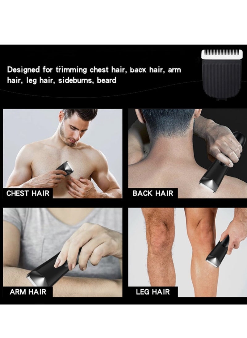 Beauenty Body Trimmer for Men, Men Grooming for Body,Electric Trimmer,Body Shaver Groomer Safe Shaver Rechargeable Waterproof Wet/Dry - Image 3
