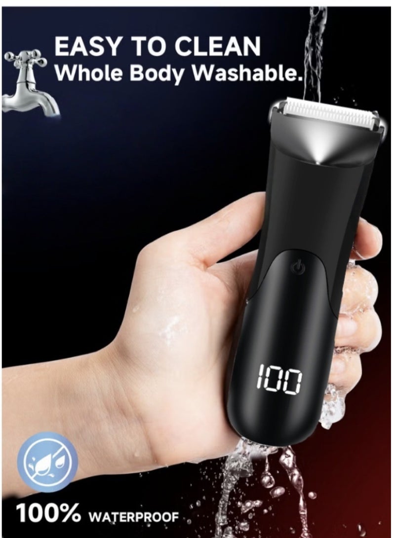 Beauenty Body Trimmer for Men, Men Grooming for Body,Electric Trimmer,Body Shaver Groomer Safe Shaver Rechargeable Waterproof Wet/Dry - Image 5