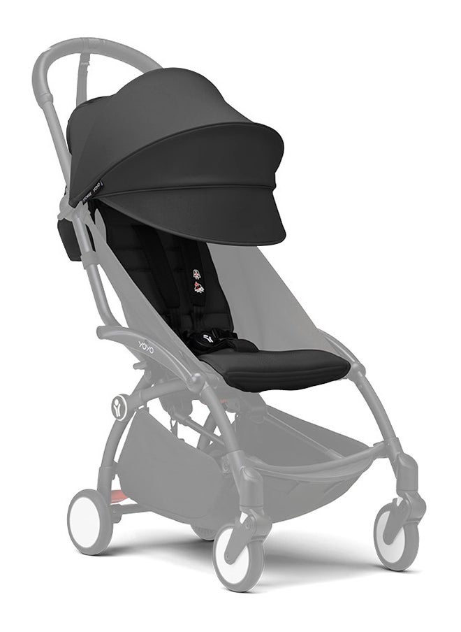 STOKKE - YOYO3 Black Frame With 6+ Color Pack Black - Image 1