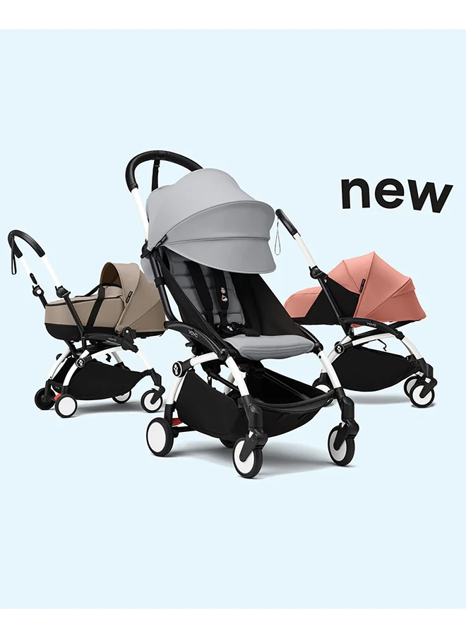 STOKKE YOYO3 Black Frame With 6+ Color Pack Black