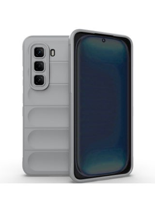جراب خلفي من السيليكون عالي الجودة متوافق مع هاتف Infinix Hot 50 4G/Hot 50 Pro 5G/Hot 50 Pro+ 4G جراب Magic Shield مقاوم للصدمات مع حماية للكاميرا (رمادي) - pzsku/ZF880A6D7DA32C0BB88ADZ/45/1750102970/031b914c-daad-4437-9a4b-ae0adeb3ab9d