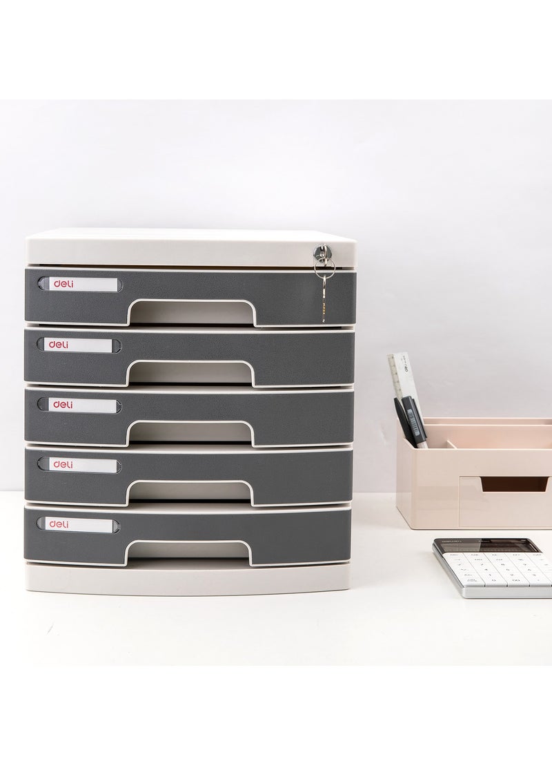 Deli 5 Drawer Cabinet With Lock (E8855) - pzsku/ZF880A851FFC570725F6CZ/45/_/1732122556/bb43ca3c-273f-4866-9b4d-b4100da90170