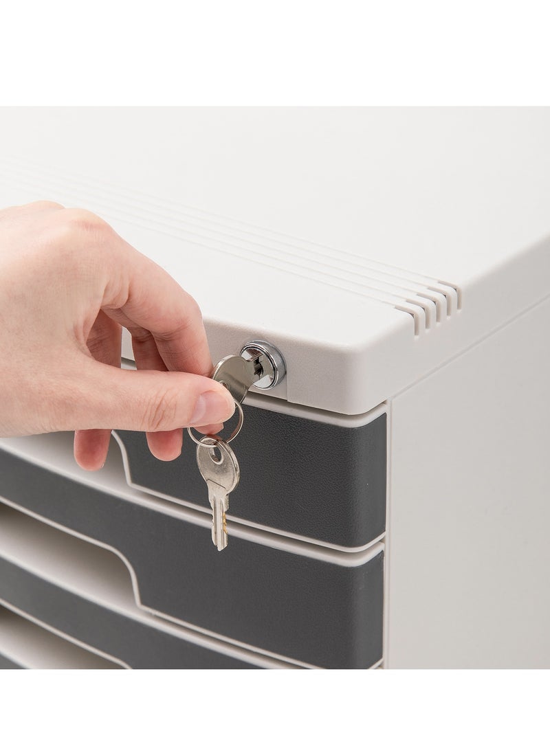 Deli 5 Drawer Cabinet With Lock (E8855) - pzsku/ZF880A851FFC570725F6CZ/45/_/1732122617/644be896-2ab2-4f74-a1ea-92ef4a804861