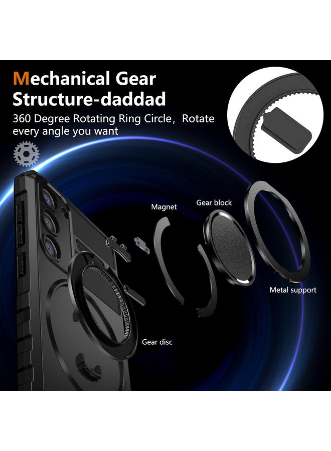 اس-توب جراب لهاتف Samsung Galaxy S23 5G مع حامل مغناطيسي دوار - Image 5