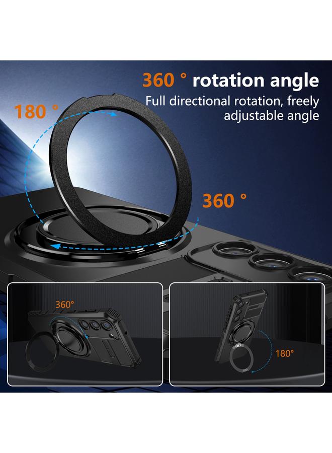 اس-توب جراب لهاتف Samsung Galaxy S23 5G مع حامل مغناطيسي دوار - Image 4