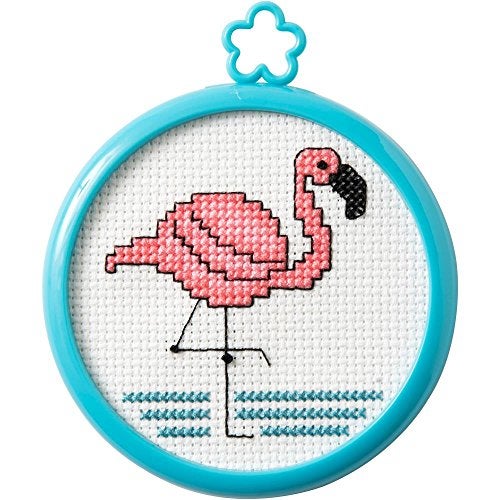 LGS 2 Item Bundle of My 1st Cross Stitch Kits: Unicorn and Flamingo - Image 3