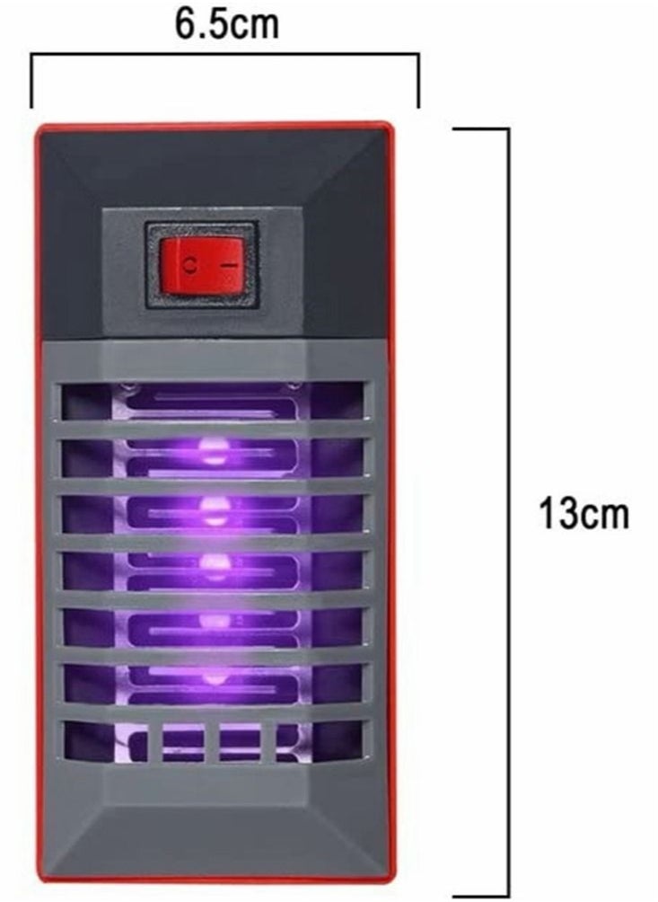 Captaintech - 2 Pack Electric Bug Zapper, Plug in Mosquito Killer with UV LED Night Light, Electronic Insect Fly Trap for Indoor Outdoor Use - Image 1