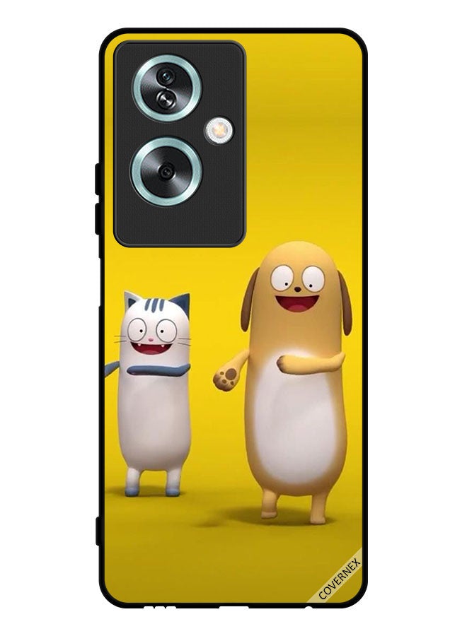 Covernex Protective Case Cover For Oppo A79 Cat Dog Story - Image 1