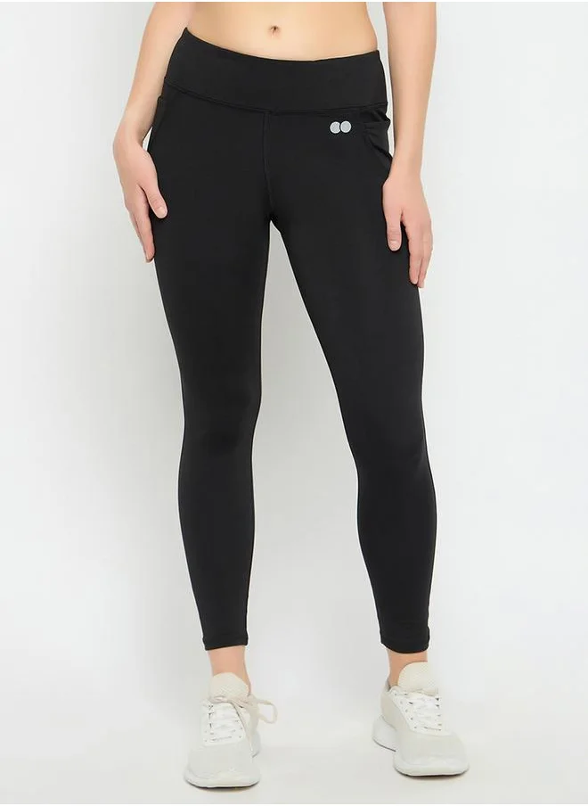 كلوفيا Clovia Solid Elastic Waistband Basic Tights