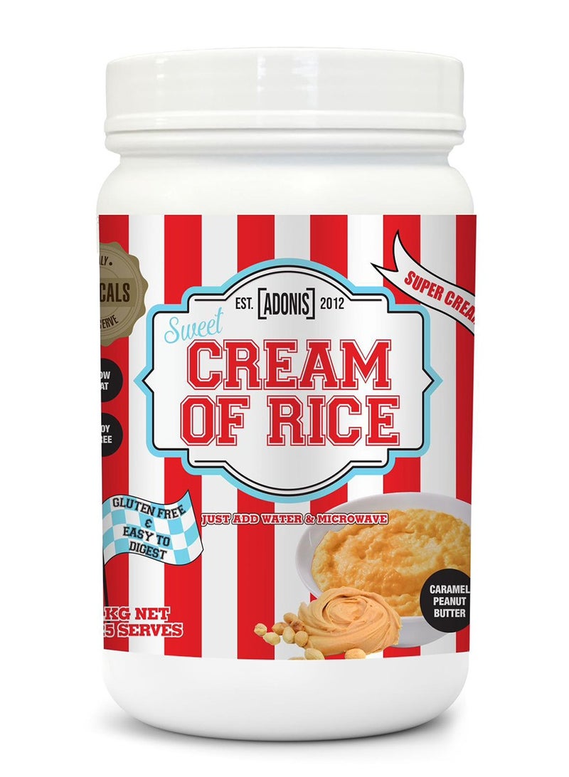 Adonis Protein Sweet Cream of Rice Caramel Peanut Butter 1kg