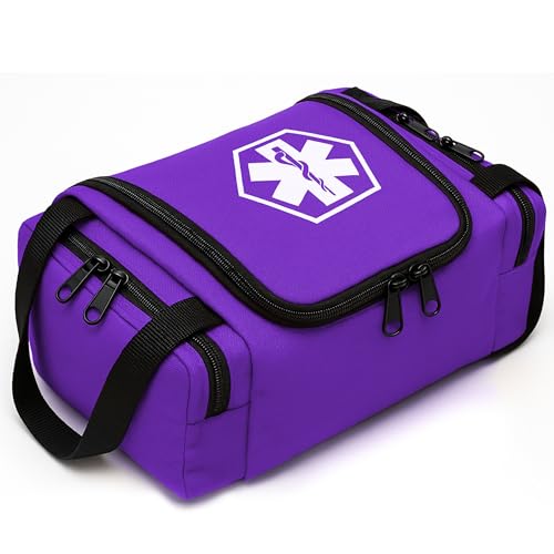 Dixie EMS Dixigear Empty First Responder II Bag 10.5" x 5" x 8" – Purple - Image 1