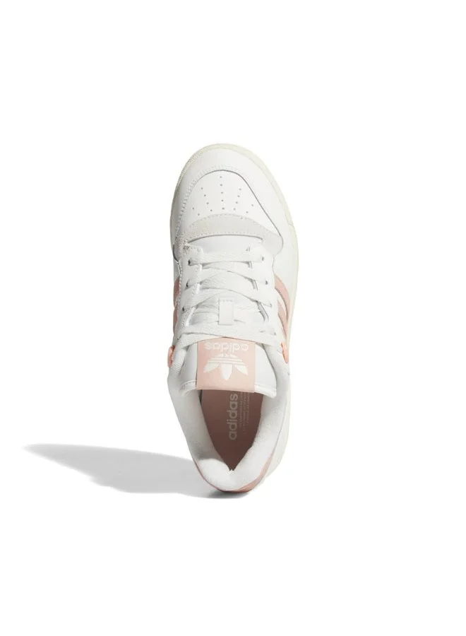adidas Originals CLOWHI/GLOPNK/CREWHT Rivalry Low W White Basketball Shoes for Women | Best Price UAE