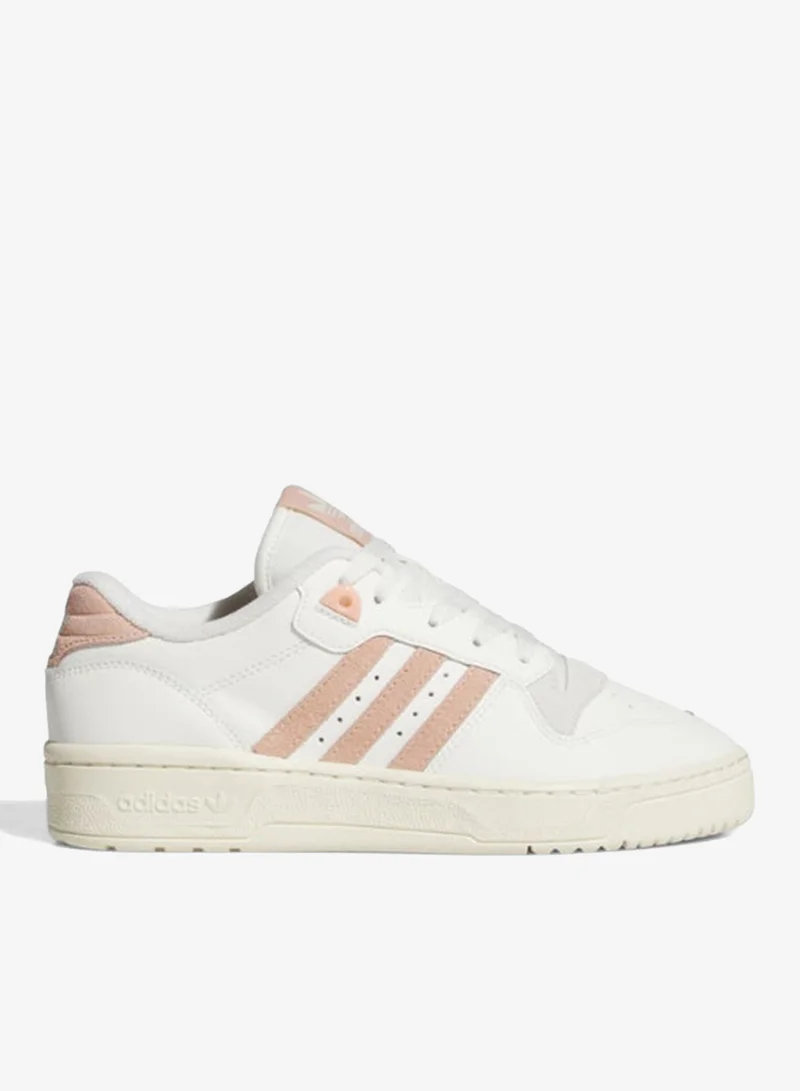 Adidas Originals CLOWHI/GLOPNK/CREWHT Rivalry Low W White Basketball Shoes for Women | Best Price UAE
