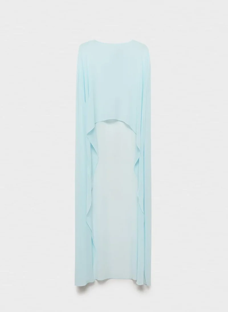 MANGO Long Semi-Transparent Cape