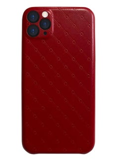 Luxury Leather Case For iPhone 11 Pro Max - Red