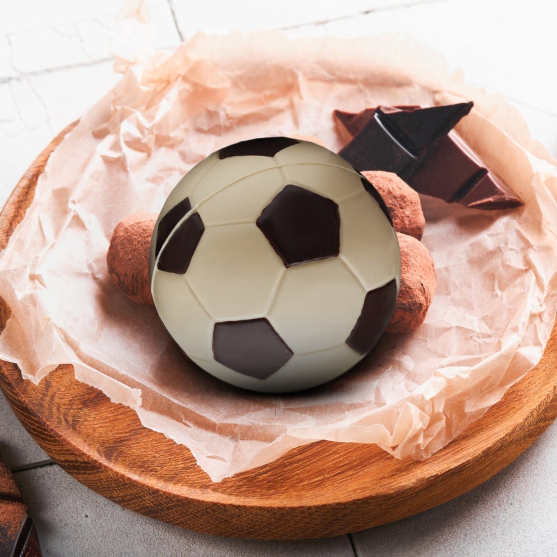 2pcs Cake Molds Football Chocolate 3D Molds Cake Fondant Molds for DIY - Image 3