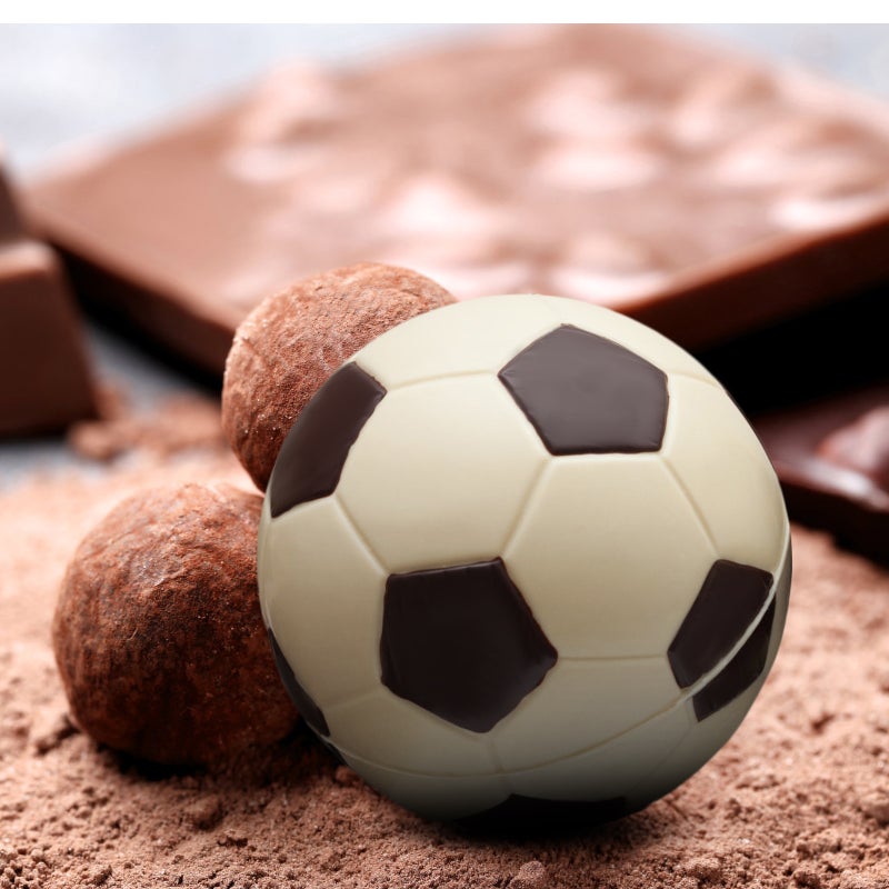 2pcs Cake Molds Football Chocolate 3D Molds Cake Fondant Molds for DIY - Image 4
