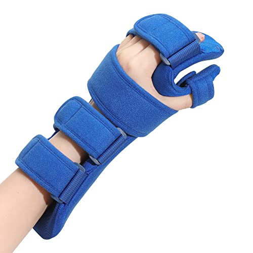 Fanwer Resting Hand Splint, Stroke Hand Therapy Equipment for Stroke Recovery Patients, Carpal Tunnel Syndrome, Arthritis, Tendinitis, Metacarpal Breaks - Image 1