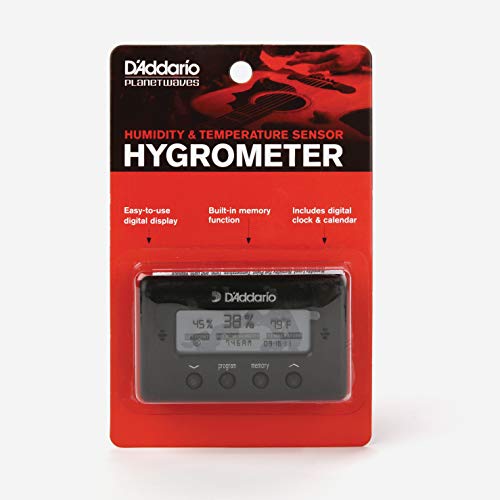 D'Addario DAddario Accessories DAddario Hygrometer Humidity And Temperature Sensor - Image 3