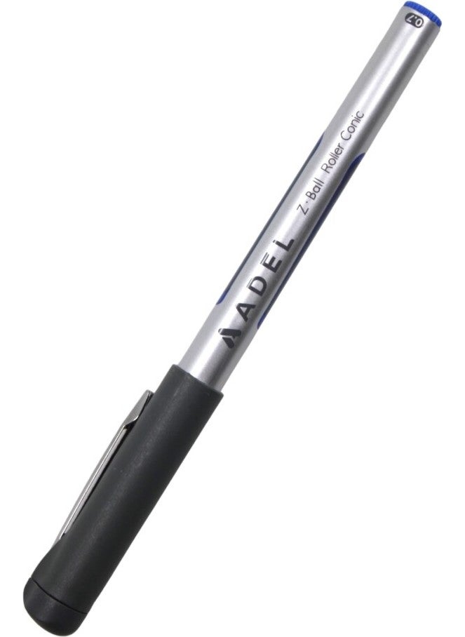 Adel Z Ball Roller Conical Pen Blue 16587  - Image 2