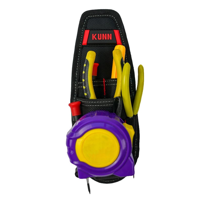 KUNN Construction Tool Holder Small Electrician's Tool Pouch for Tool Belt - Image 2