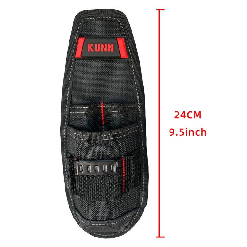 KUNN Construction Tool Holder Small Electrician's Tool Pouch for Tool Belt - Image 4