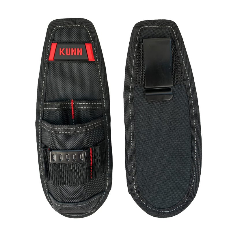 KUNN Construction Tool Holder Small Electrician's Tool Pouch for Tool Belt - Image 3