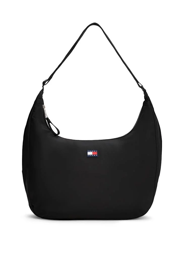 TOMMY JEANS Logo Flap Crossbody Bag