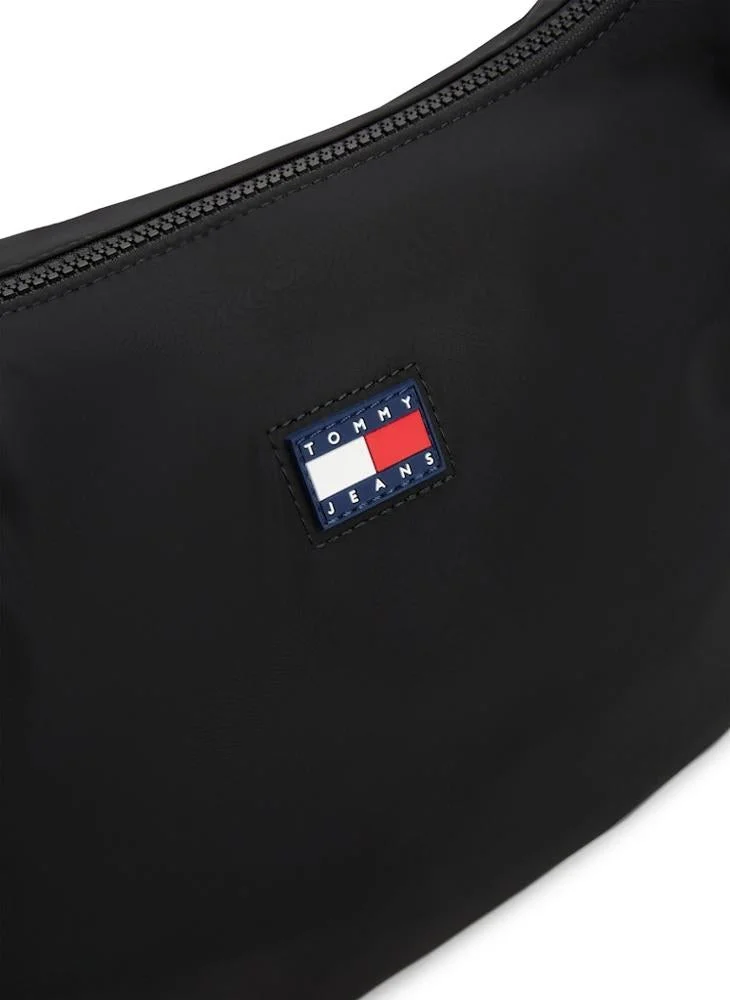 TOMMY JEANS Logo Flap Crossbody Bag