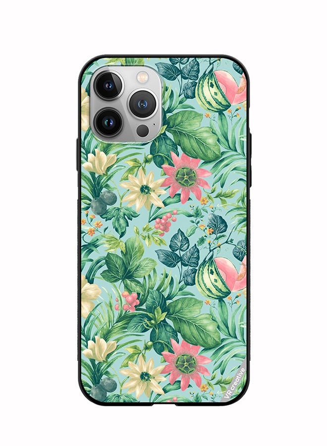 VR CREATIVE Protective Case Cover For Apple iPhone 12 Pro Max Sunfloweia Design Multicolour - Image 1