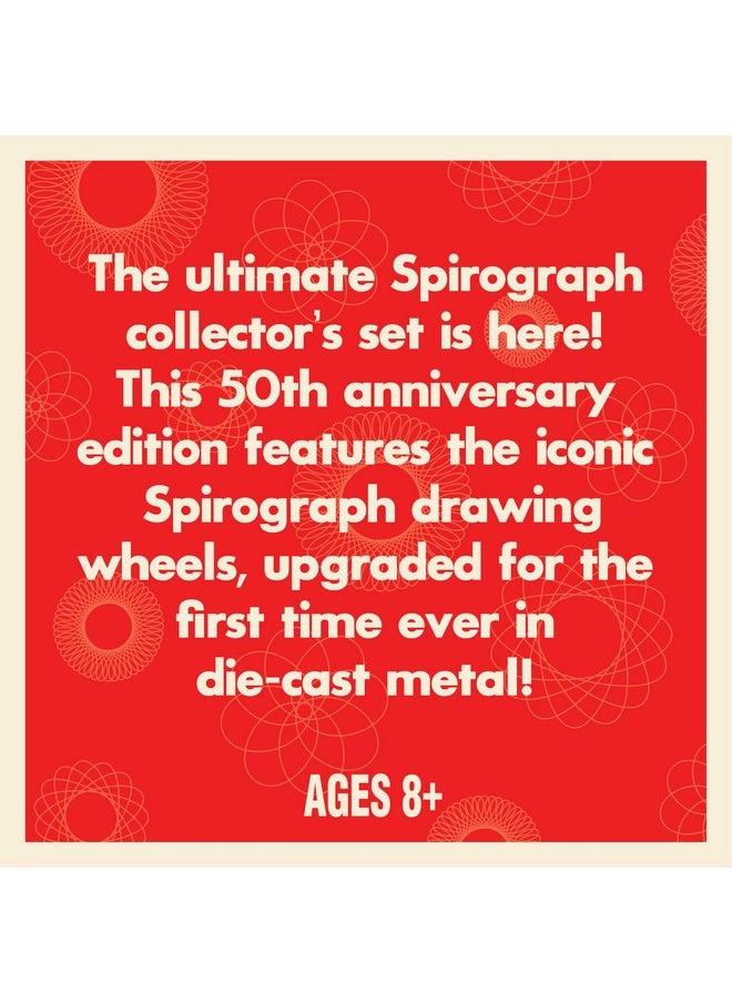 Spirograph Spirograph Die-cast Collector’s Set, Multi, 14 piece (1021RZ)  - Image 3