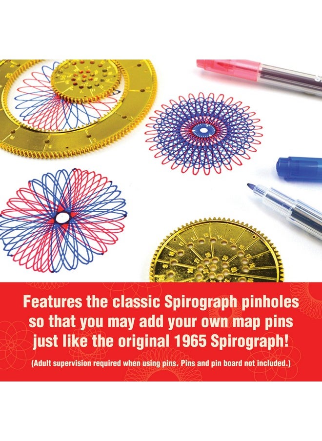 Spirograph Spirograph Die-cast Collector’s Set, Multi, 14 piece (1021RZ)  - Image 5