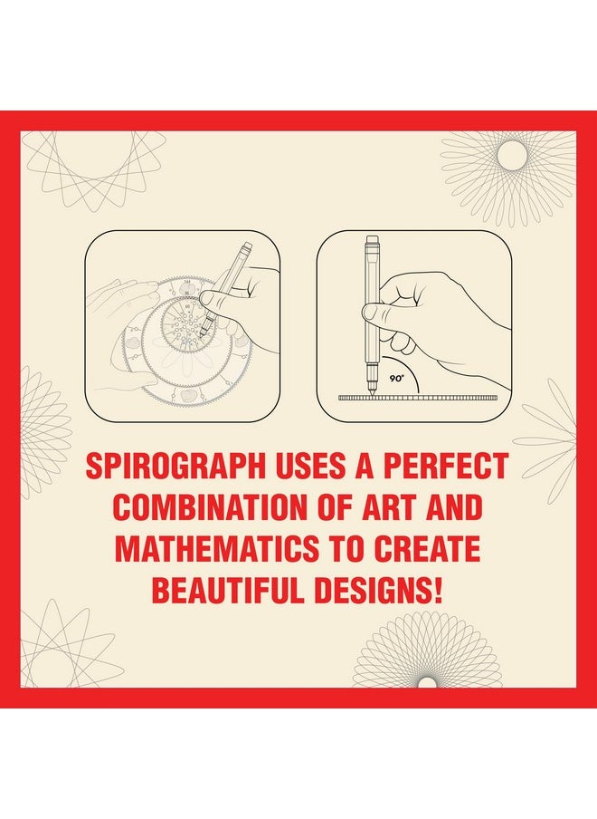 Spirograph Spirograph Die-cast Collector’s Set, Multi, 14 piece (1021RZ)  - Image 4