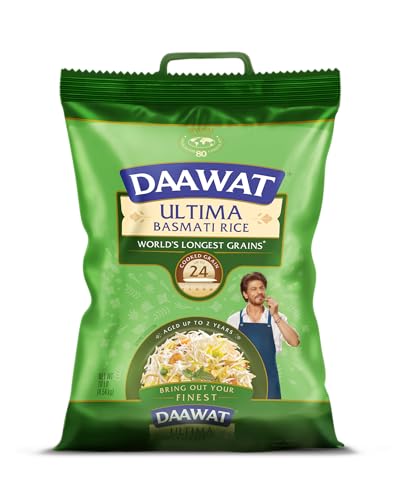 Daawat Ultima Basmati White Rice - Authentic Extra Long Grain Basmati Rice - 10 lb Bag - Image 2