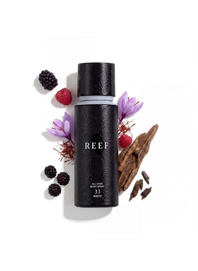 REEF perfumes بخاخ الجسم ريف 33 أبيض 125 مل - Image 2