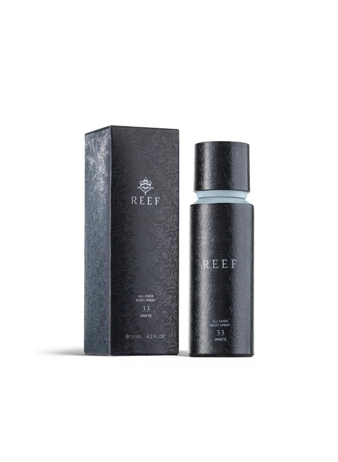 REEF perfumes بخاخ الجسم ريف 33 أبيض 125 مل - Image 1