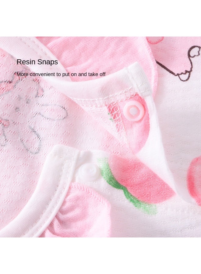 DEESHA Sweet Lace Collar】baby Romper, Long Sleeve Cotton Outfit For Fall, Newborn Infant Crawling Clothes - Image 4