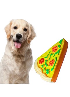 Pizza Slice Squeaky Toy -Interactive Plush Toy, Unleash Fun In Your Furry Friend, Buddy For Dogs & Cats, Perfect For Playtime, Chew Time, Cuddle Time, Long-Lasting For Your Beloved Pet