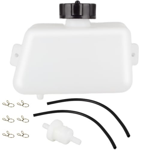 Amavoler Mini Bike Gas Fuel Petrol Tank Gas Tank Aftermarket Parts Fit for 2 Stroke 43cc 45cc 47cc 49cc Quad ATV Mini Moto Kids Dirt Pit Bike Pocket Scooter - Image 1
