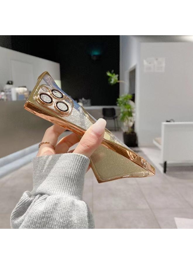 Zaboon Case For iPhone 12 Pro Max Square Gradient Magsafe Electroplating TPU Phone Case - Image 4