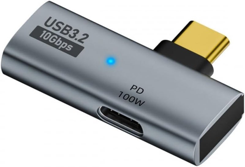 ETZIN Type C 3.2 OTG Splitter, USB C to USB Adapter with Type C 100W PD Fast Charging, Durable and Universal OTG Converter. EPL-1207CC. - Image 1