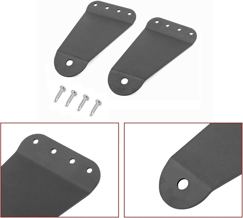 Wsays XJMOTO 42" LED Light Bar Upper Roof Windshield Mounting Brackets Compatible with 1995-2004 Tacoma 4 Runner - Image 4