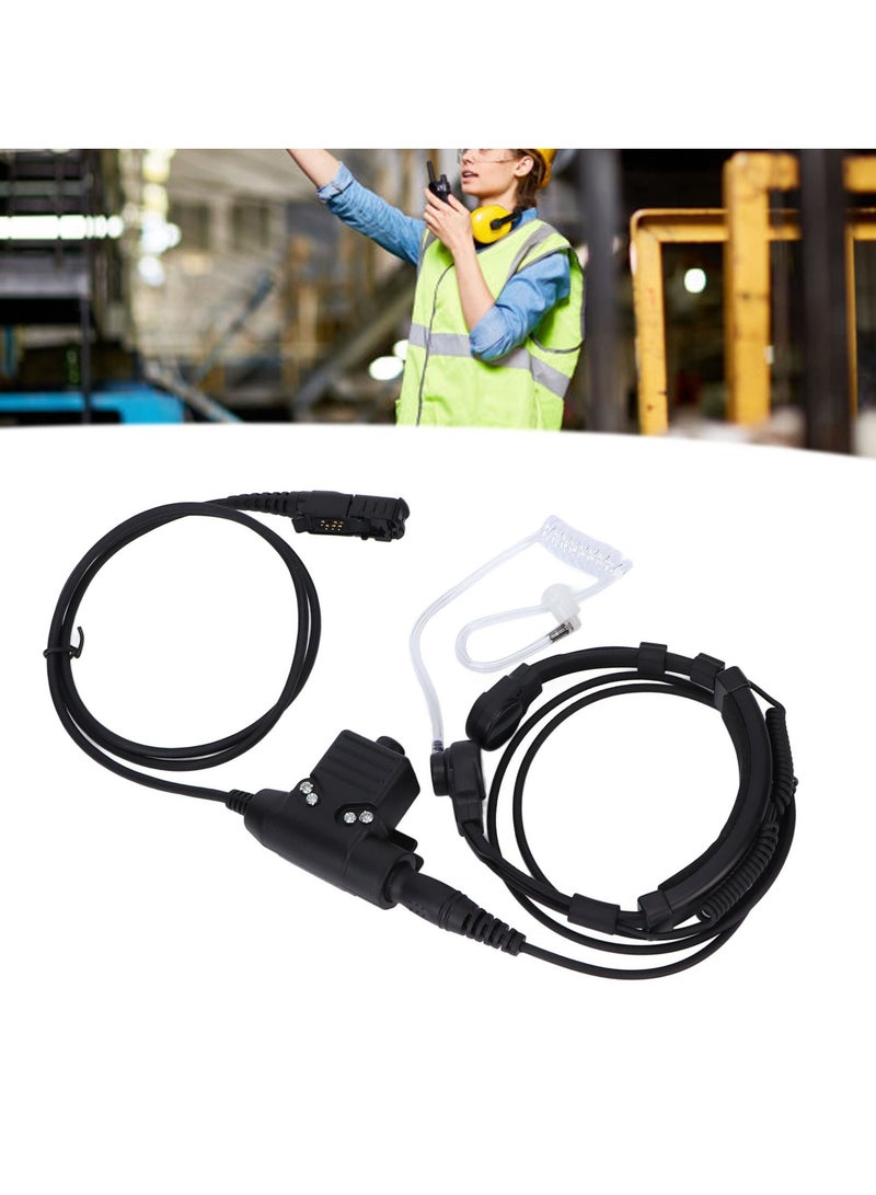 7.1mm Throat Mic Headset with U94 PTT Compatible for MOTOROLA XiR P6600 P6620 DP2400 MTP3250 DEP550 DP2400 MTP3550 - Image 3