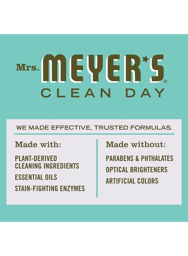 Mrs Meyers Clean Day Mrs. Meyer's Liquid Laundry Detergent, Biodegradable Formula Infused with Essential Oils, Basil, 64 Oz (64 Loads) - Image 5