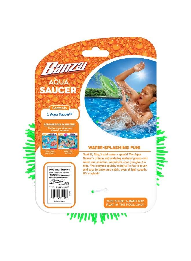 BANZAI AQUA SAUCER 3 COLOR ASSORTED(GREEN, ORANGE, PURPLE) - Image 5