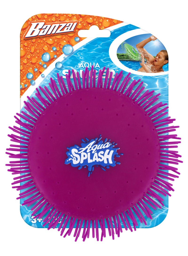 BANZAI AQUA SAUCER 3 COLOR ASSORTED(GREEN, ORANGE, PURPLE) - Image 2