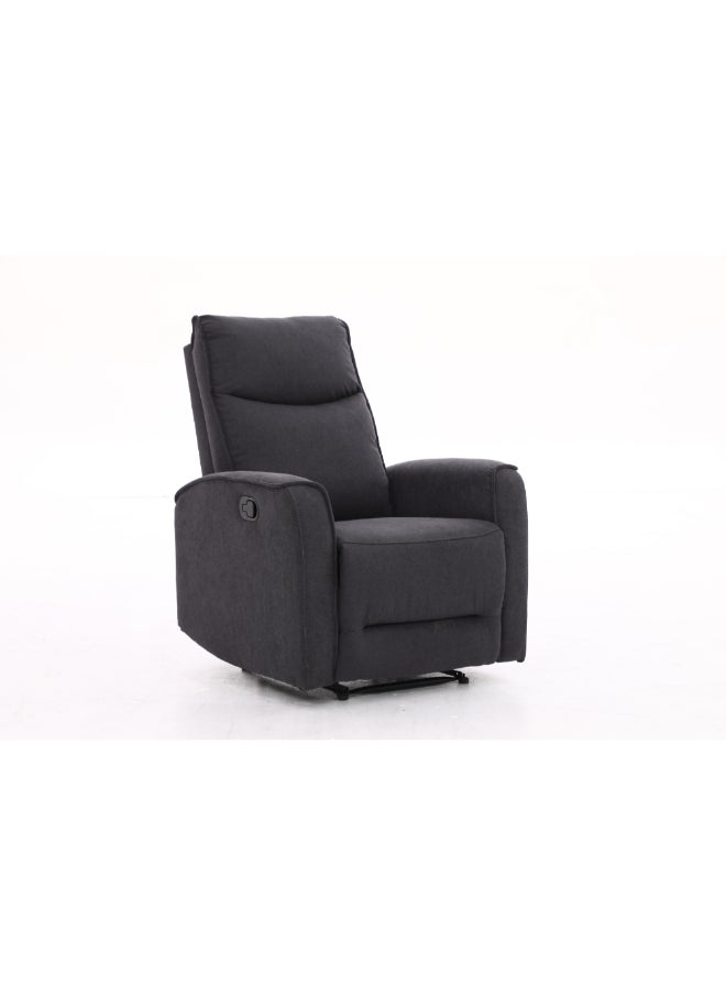 Micasa - Durable High Quality Manual Recliner Chair Dark Grey DG0112D - Image 1