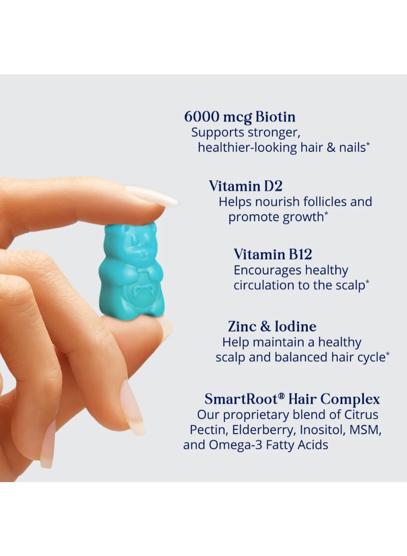 SugarbearPRO 35-Piece Gummies Hair Vegan Vitamin Gummies - 1 Month Supply - Image 2