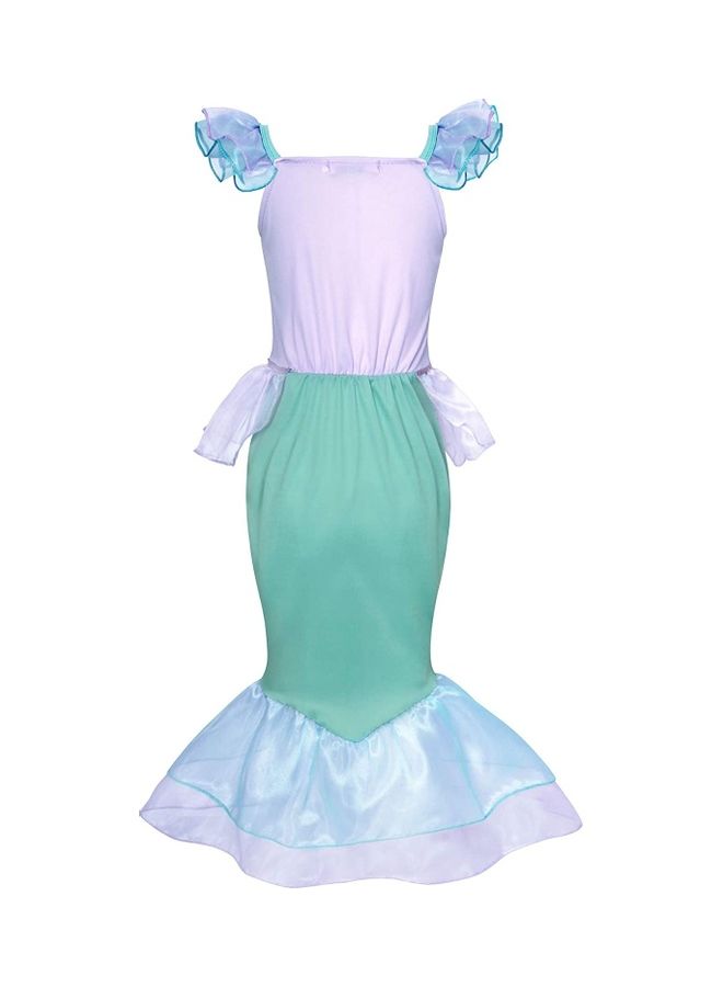 NIBEMINENT Mermaid Party Costume Dress 130cm - Image 3